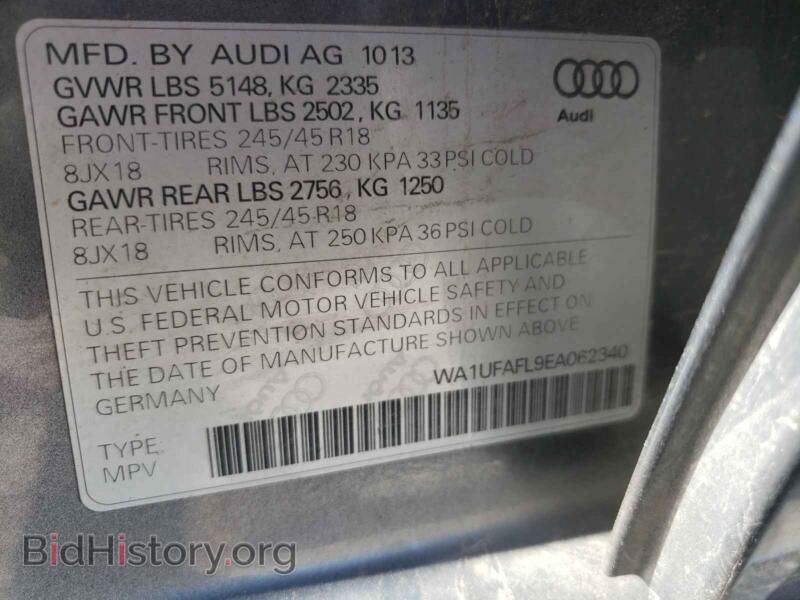 2014 Audi A4 (VIN WA1UFAFL9EA062340) — photo 10 of 10