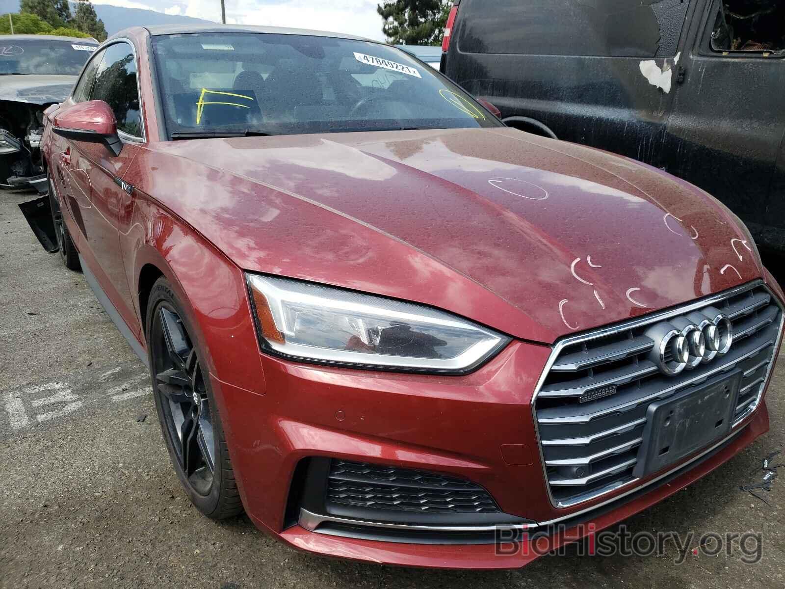 Photo WAUTNAF51JA001464 - AUDI A5 2018