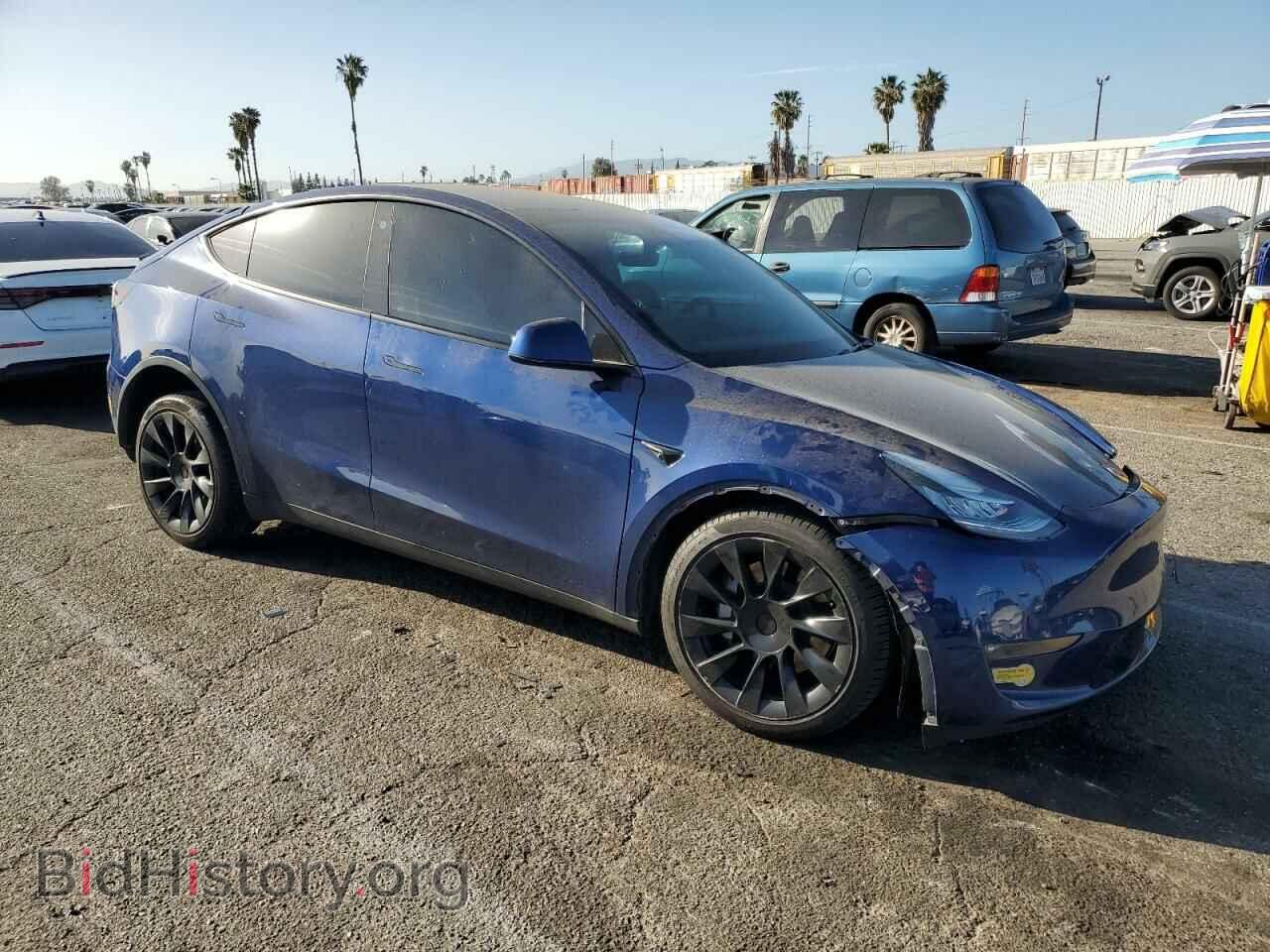 2022 TESLA MODEL Y - VIN: 7SAYGDEE3NF323741 - Фото 4
