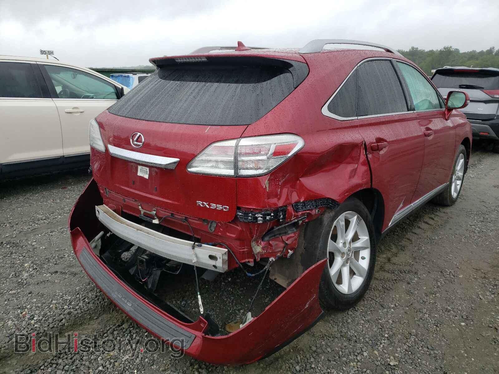 2011 LEXUS RX350 - VIN: 2T2ZK1BA7BC057023 - Фото 4