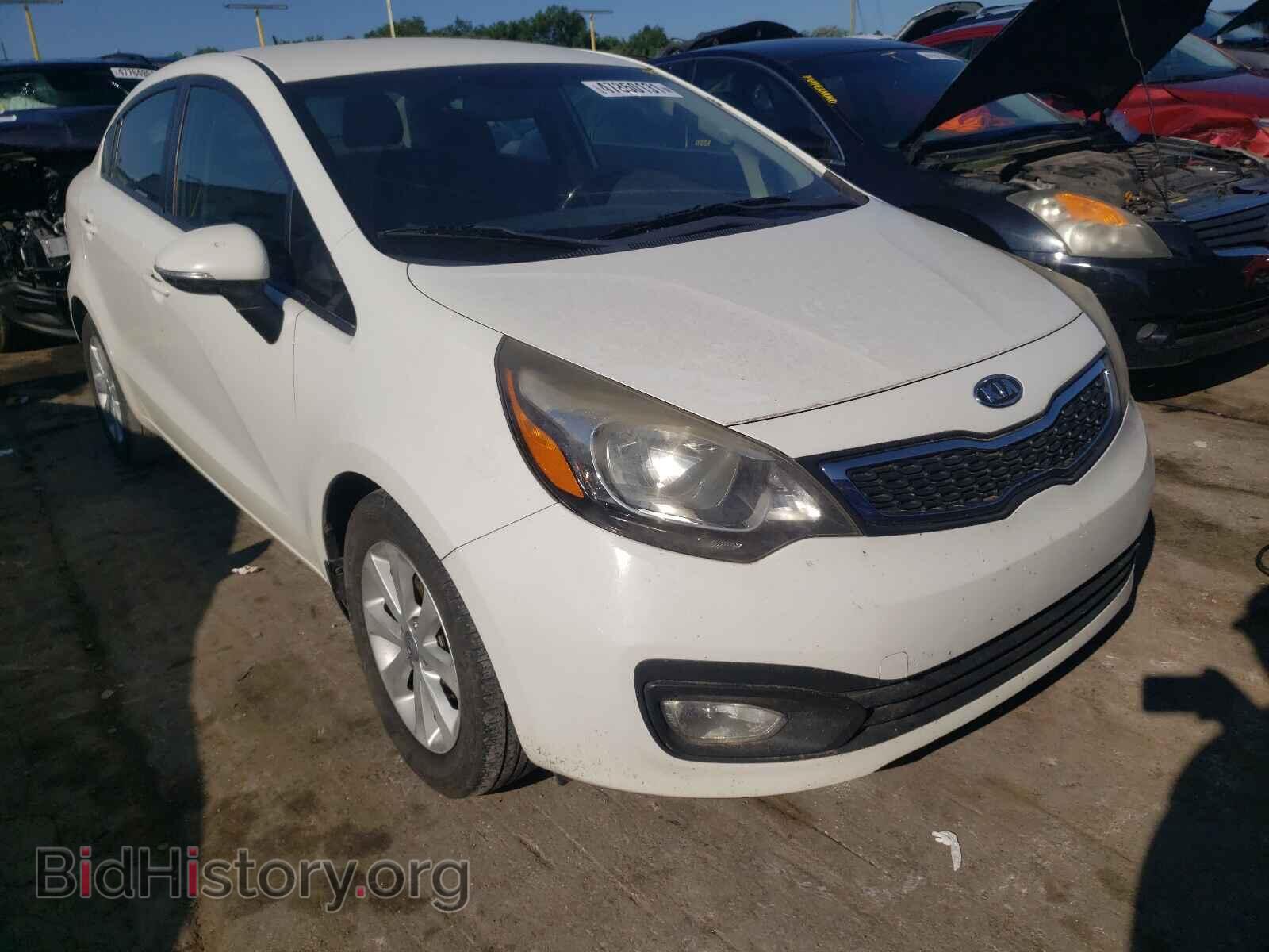 Фотография KNADN4A37D6120364 - KIA RIO 2013