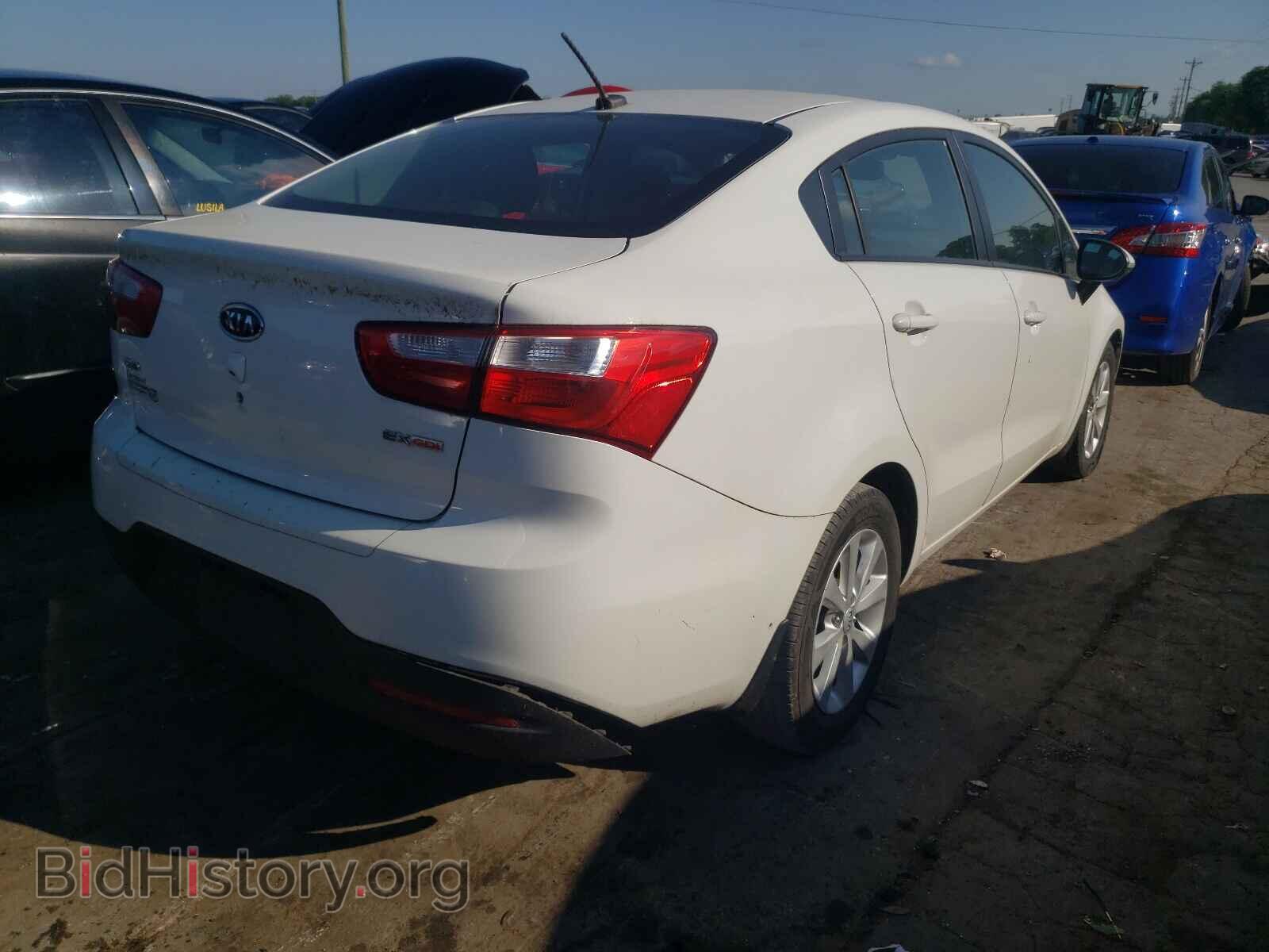 2013 KIA RIO - VIN: KNADN4A37D6120364 - Фото 4