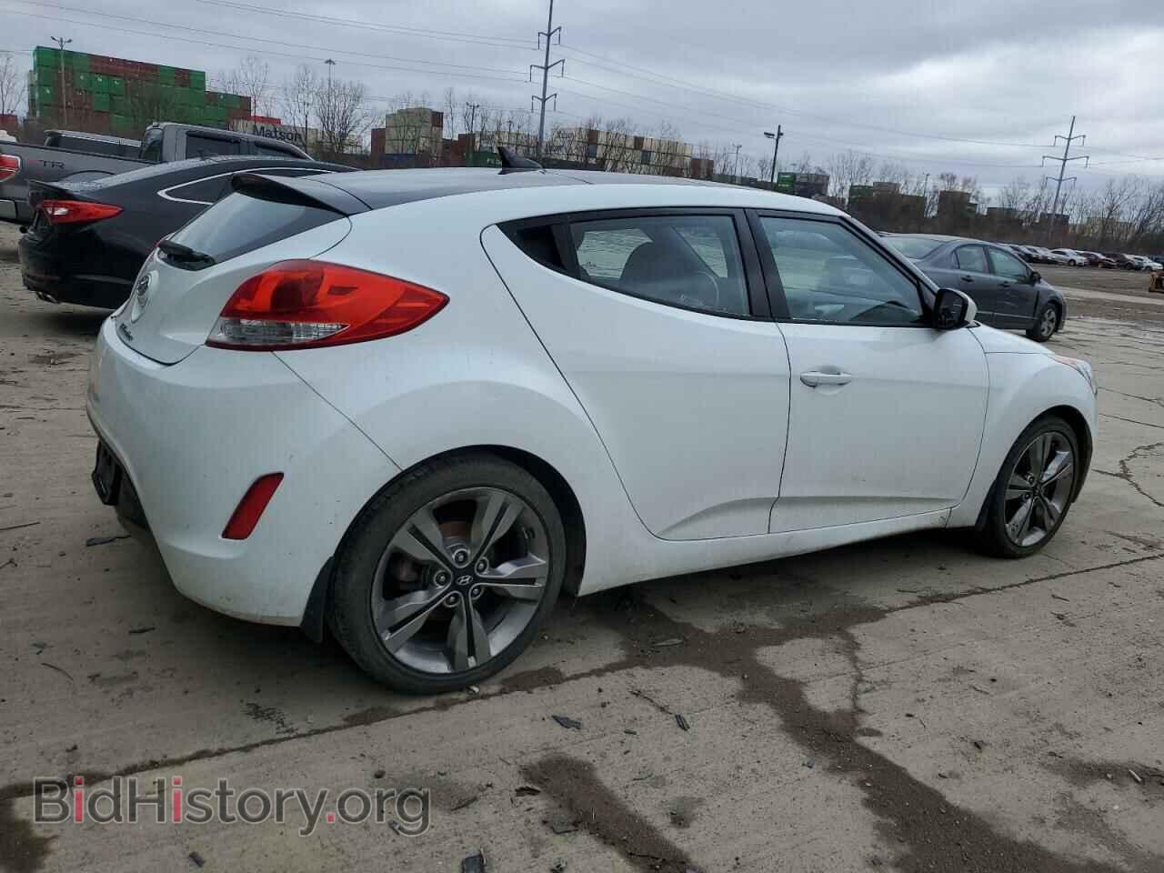 2016 HYUNDAI VELOSTER - VIN: KMHTC6AD4GU274812 - Фото 3