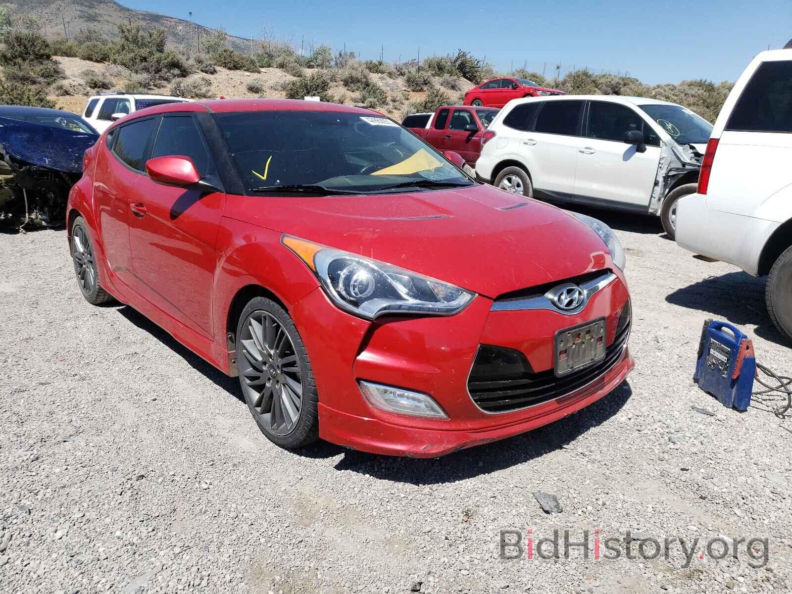 Photo KMHTC6AD5DU135106 - HYUNDAI VELOSTER 2013