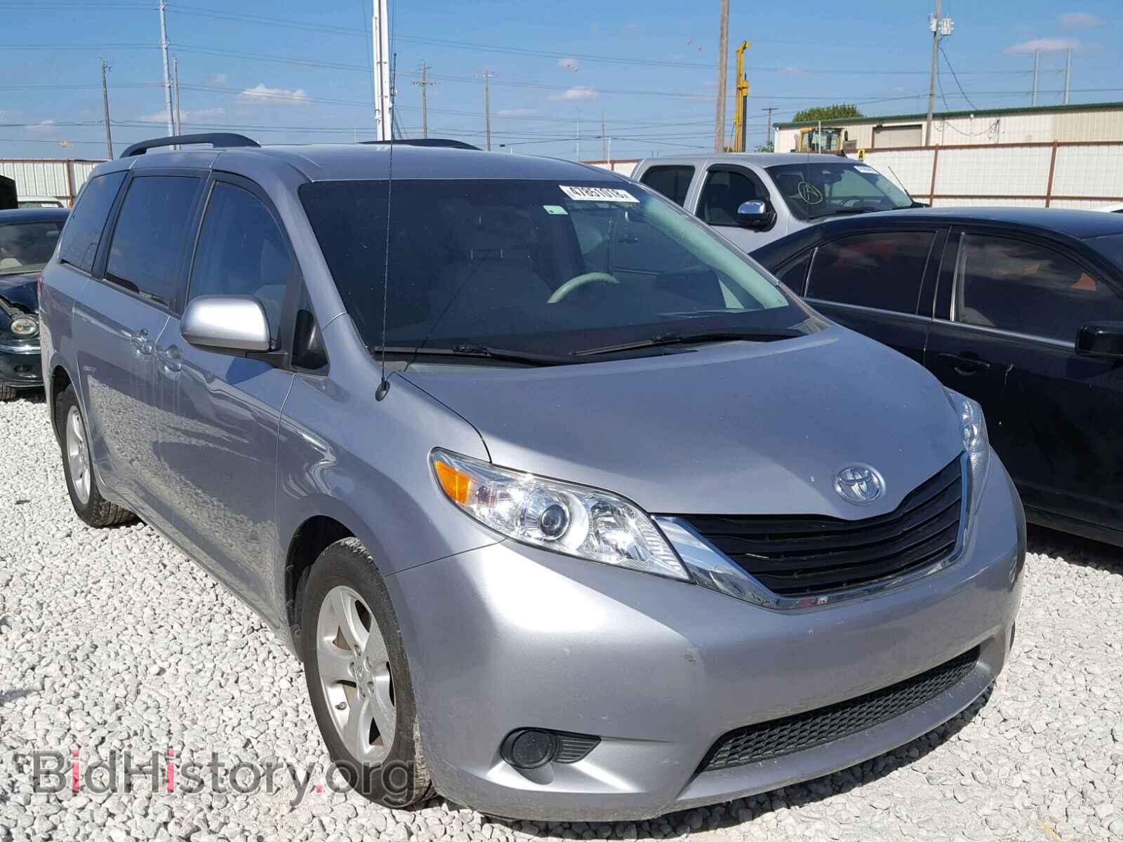 Фотография 5TDKK3DC5CS278712 - TOYOTA SIENNA LE 2012