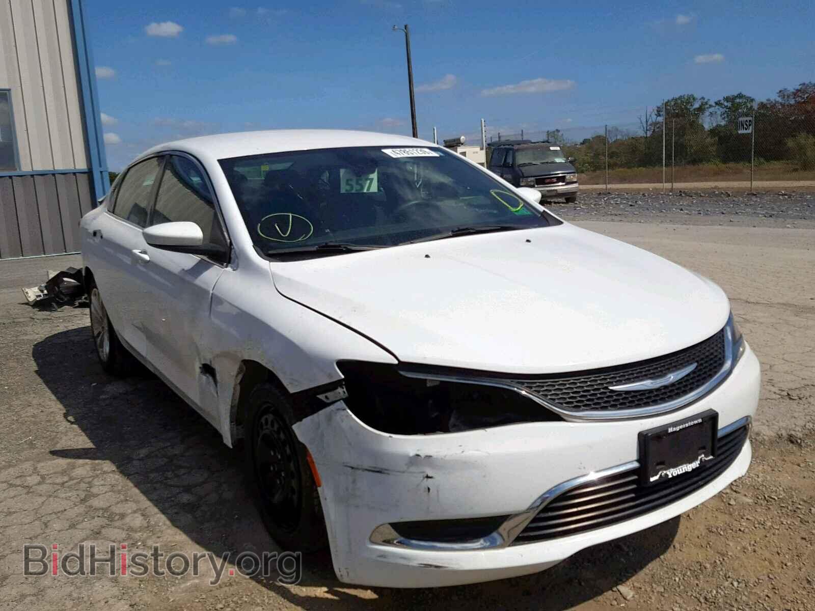 Фотография 1C3CCCAB8GN117736 - CHRYSLER 200 2016