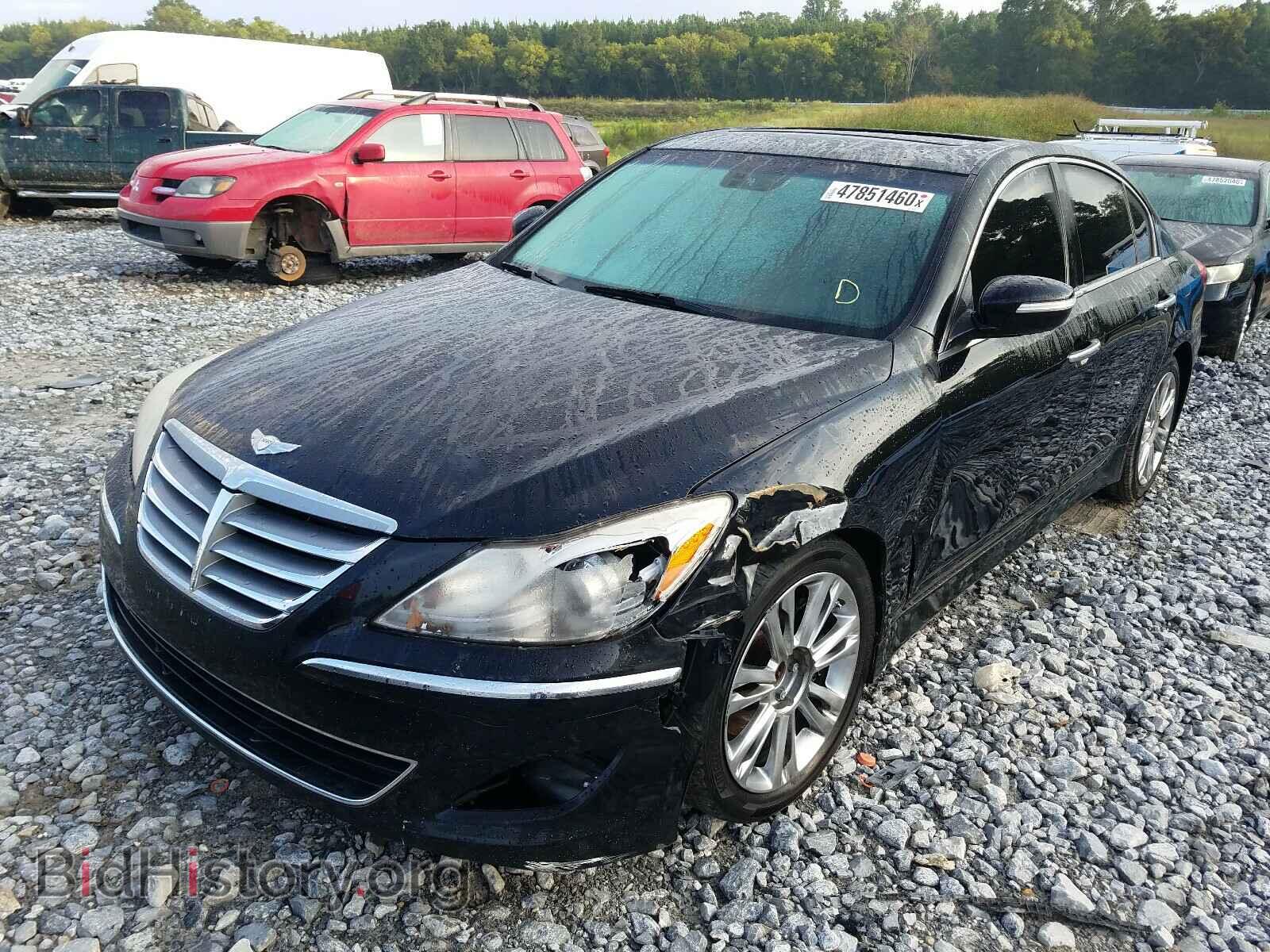 2012 HYUNDAI GENESIS - VIN: KMHGC4DD3CU159260 - Фото 2
