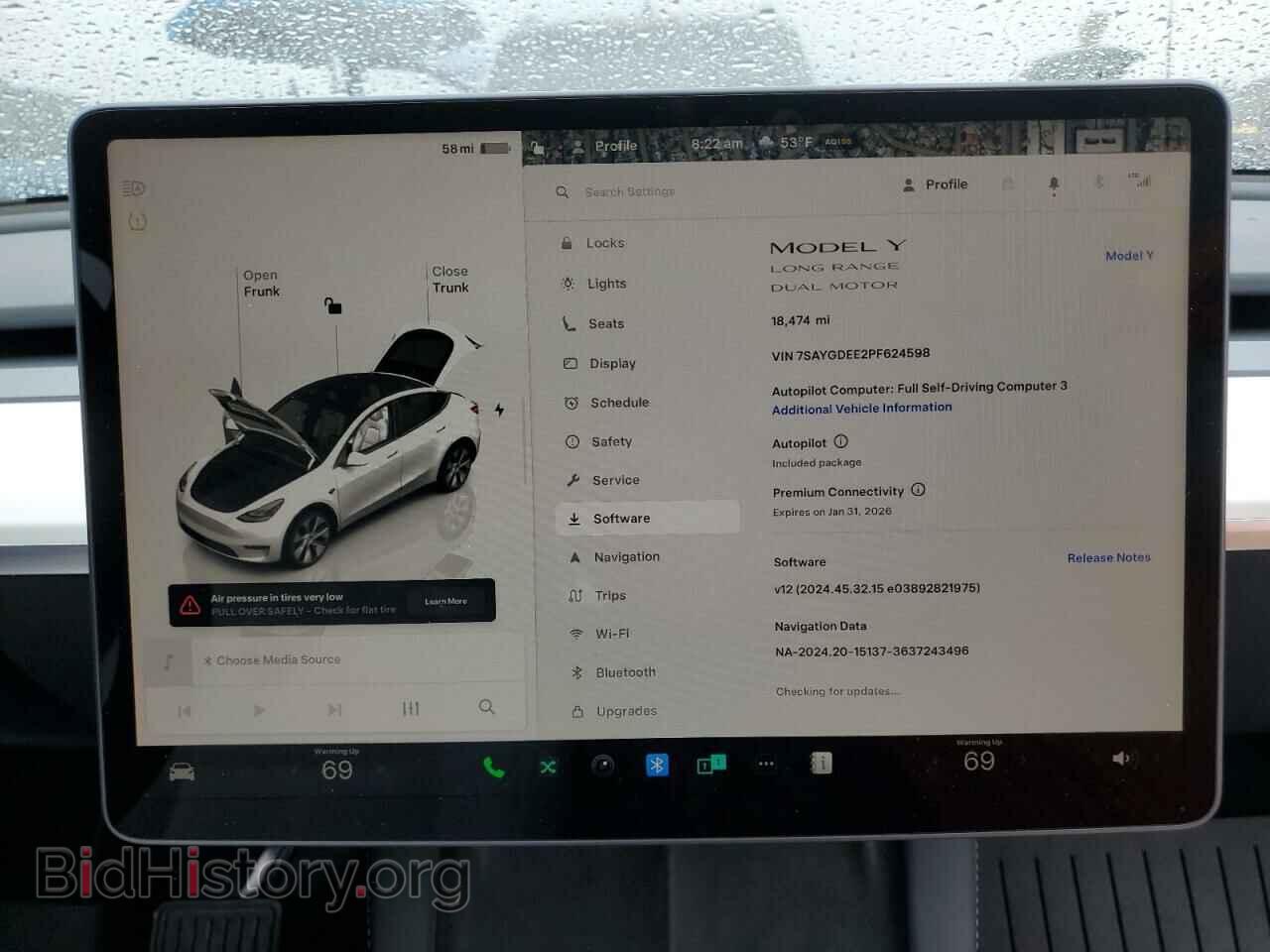 2023 TESLA MODEL Y - VIN: 7SAYGDEE2PF624598 - Photo 9