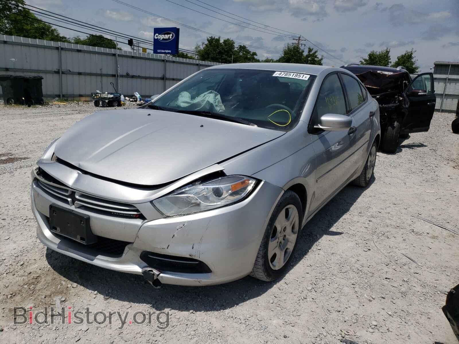 2013 DODGE DART - VIN: 1C3CDFAA3DD315048 - Фото 2