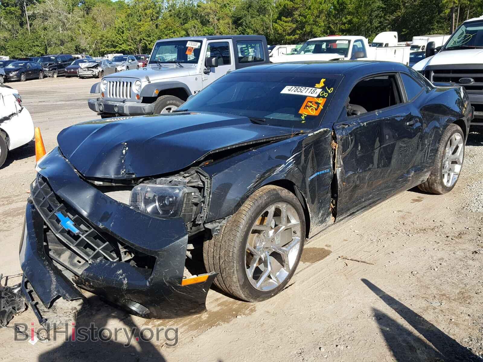 2013 CHEVROLET CAMARO - VIN: 2G1FB1E32D9108010 - Фото 2