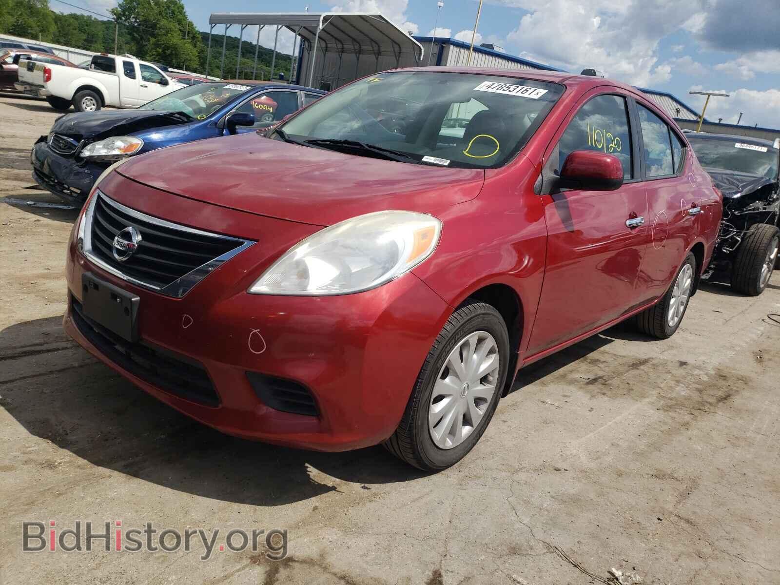 2012 NISSAN VERSA - VIN: 3N1CN7AP3CL898512 - Фото 2