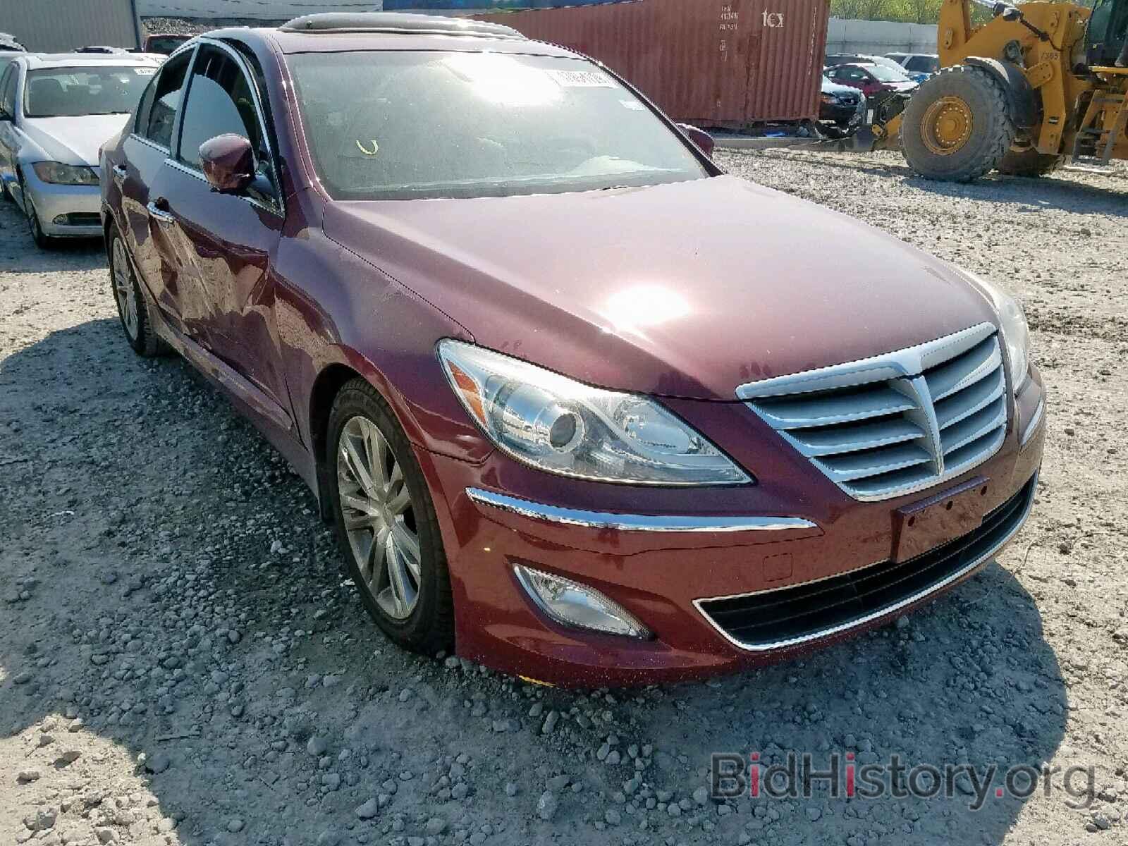 Photo KMHGC4DD0DU236197 - HYUNDAI GENESIS 2013