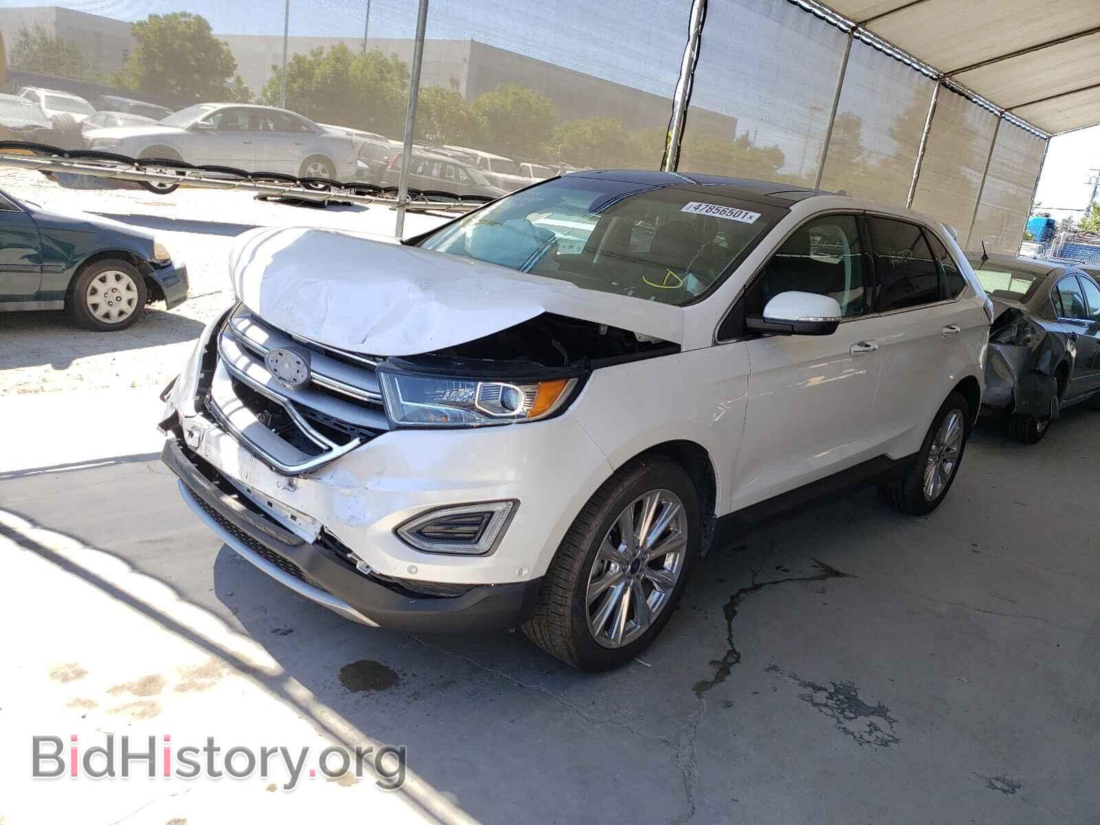 2017 FORD EDGE - VIN: 2FMPK4K99HBC65789 - Фото 2