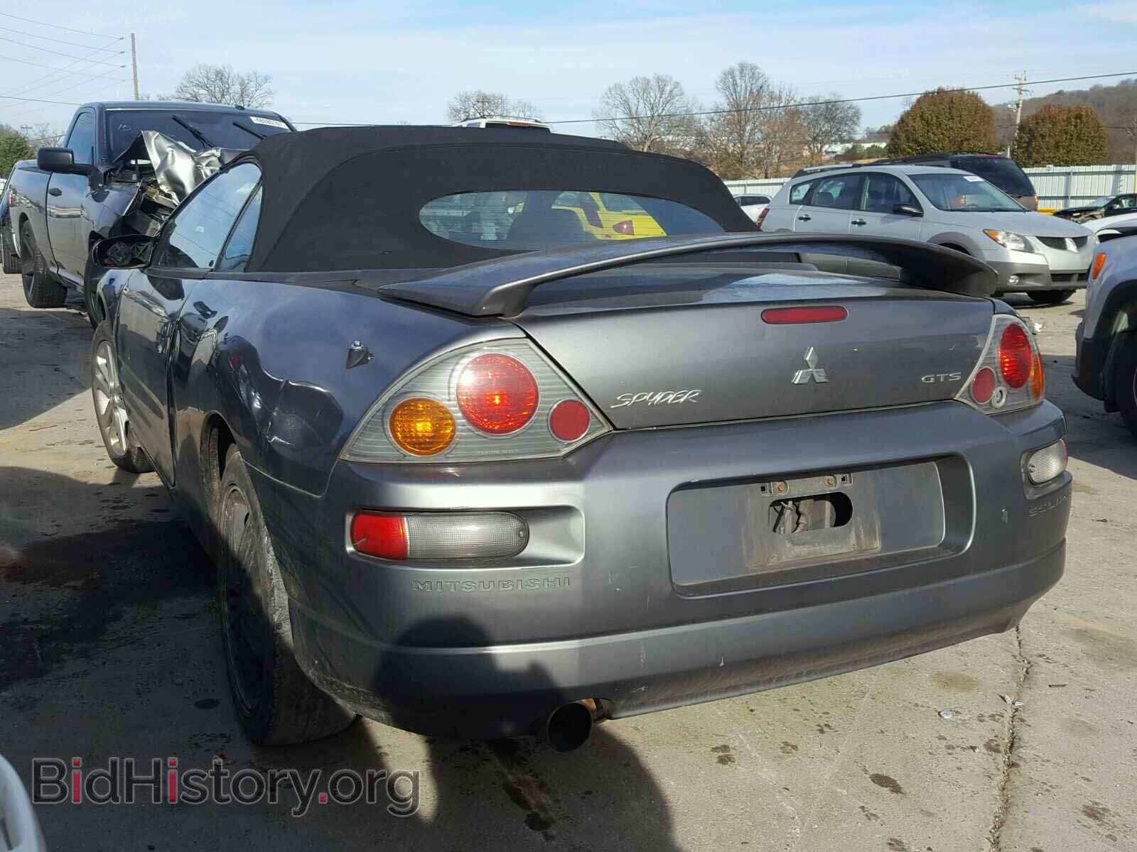 2003 MITSUBISHI ECLIPSE - VIN: 4A3AE75H33E011267 - Фото 3