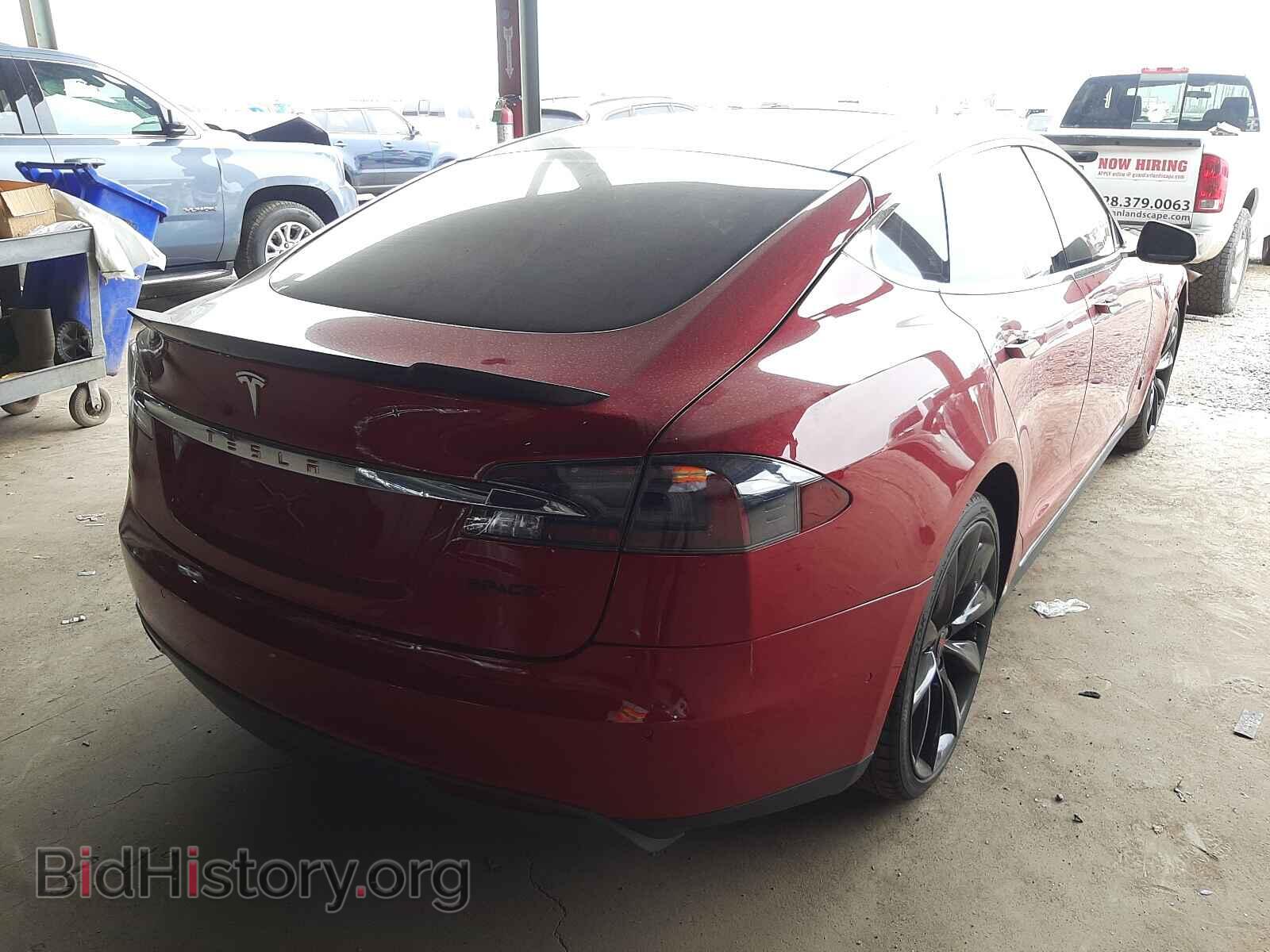 2014 TESLA MODEL S - VIN: 5YJSA1S13EFP53872 - Фото 4