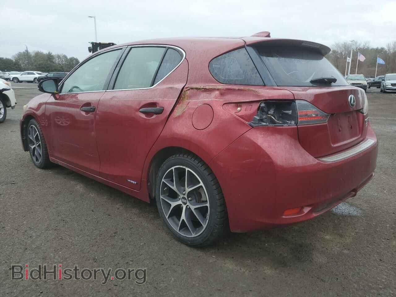 2012 LEXUS CT 200 - VIN: JTHKD5BH4C2057144 - Фото 2