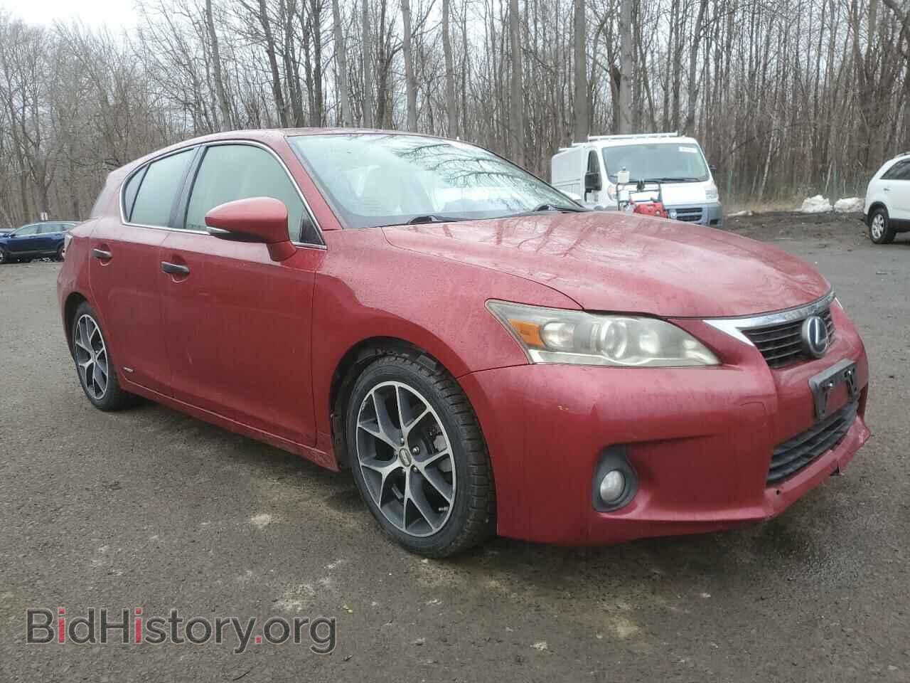 2012 LEXUS CT 200 - VIN: JTHKD5BH4C2057144 - Фото 4