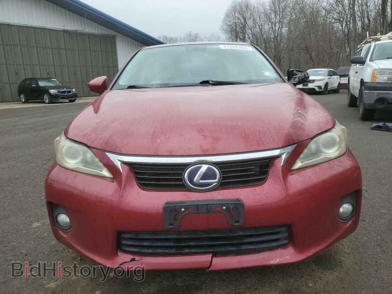 2012 LEXUS CT 200 - VIN: JTHKD5BH4C2057144 - Фото 5