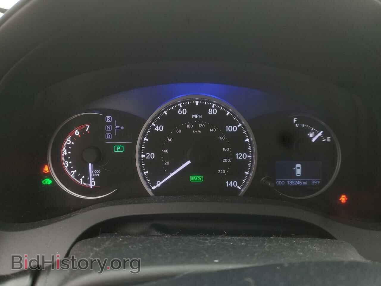 2012 LEXUS CT 200 - VIN: JTHKD5BH4C2057144 - Фото 9