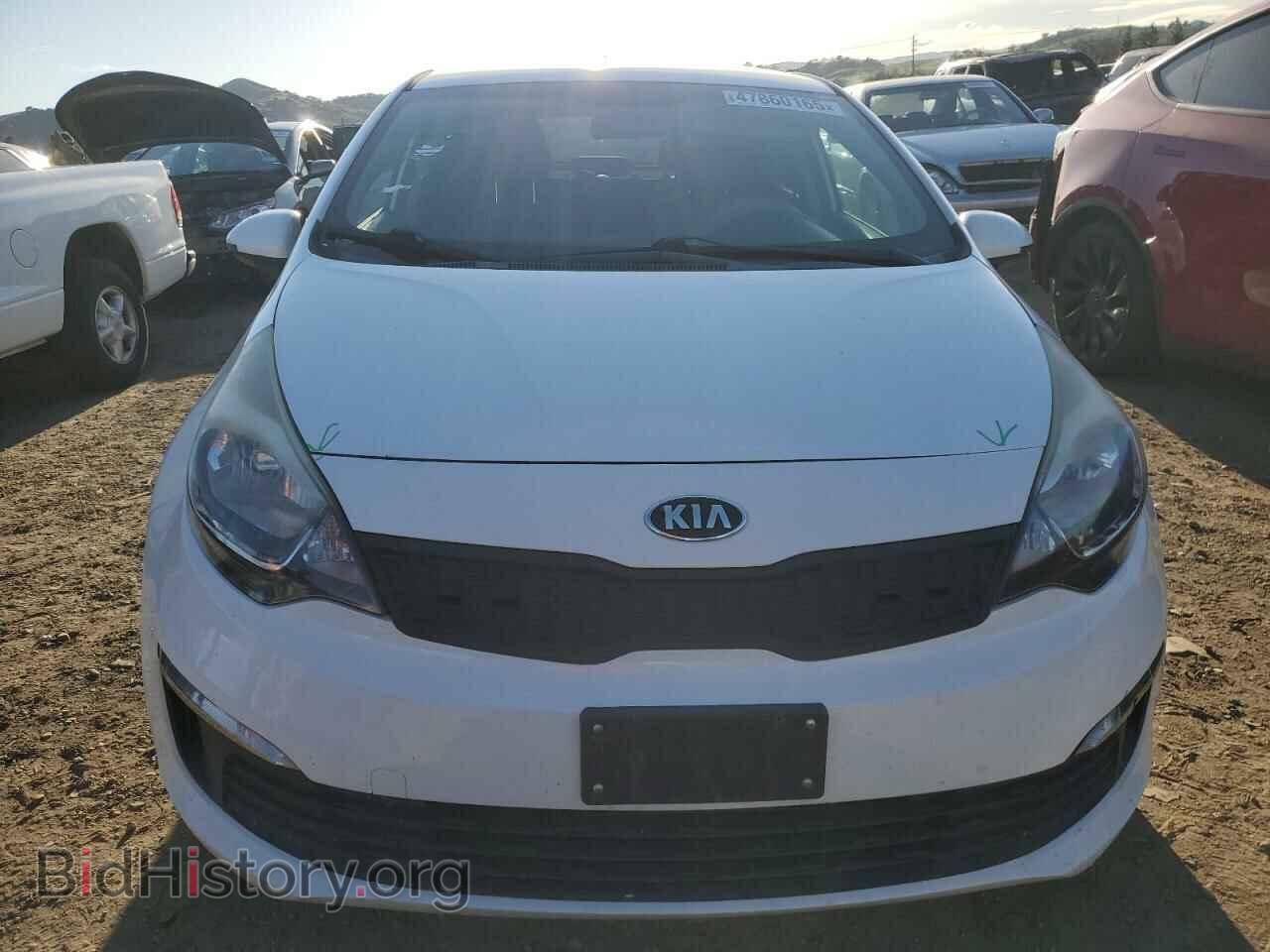 2016 KIA RIO - VIN: KNADM4A30G6595541 - Фото 5