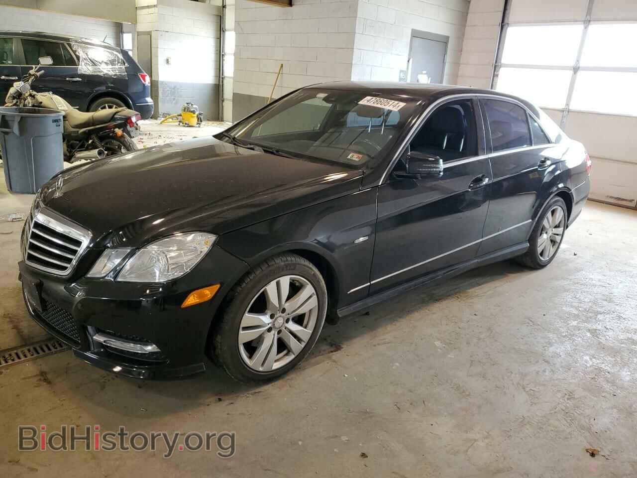 Photo WDDHF2EB6CA590491 - MERCEDES-BENZ E-CLASS 2012