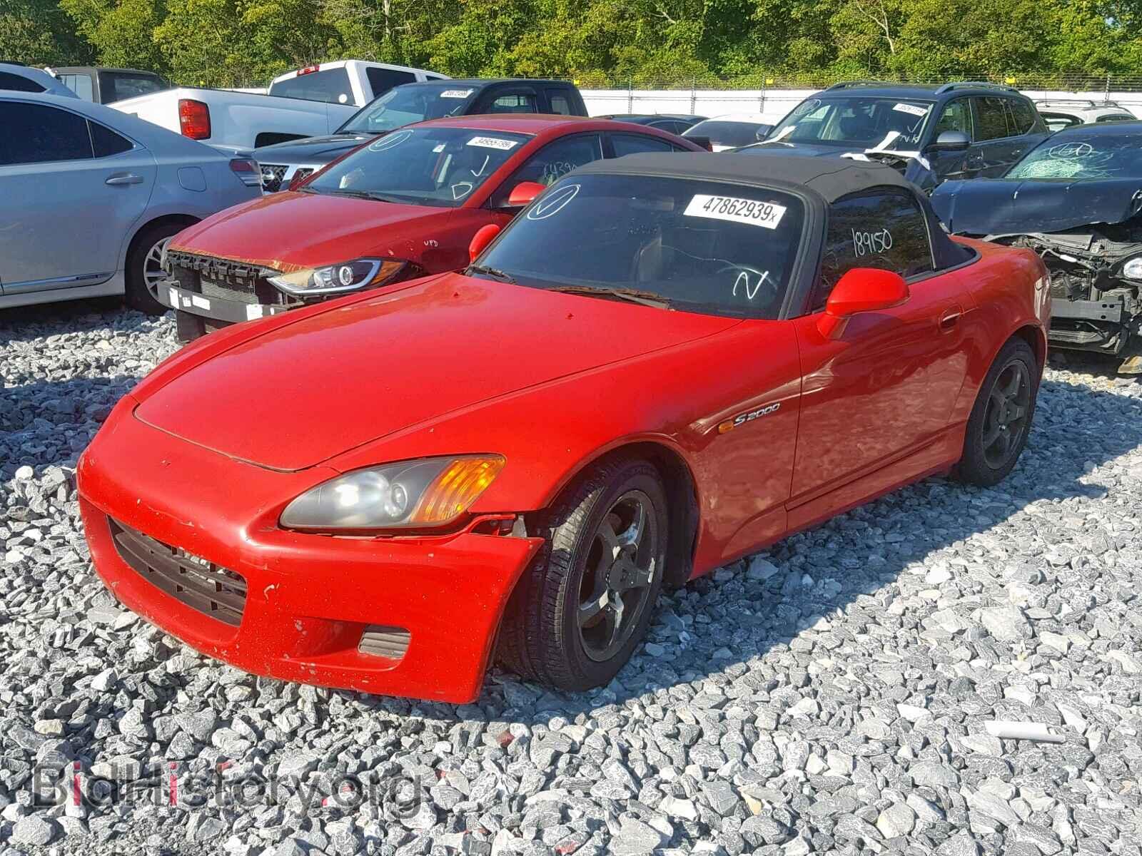 2003 HONDA S2000 - VIN: JHMAP114X3T001892 - Фото 2