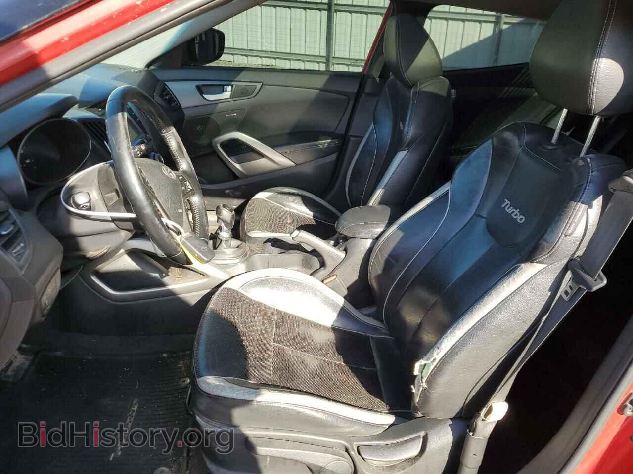 2013 HYUNDAI VELOSTER - VIN: KMHTC6AE5DU171483 - Фото 7