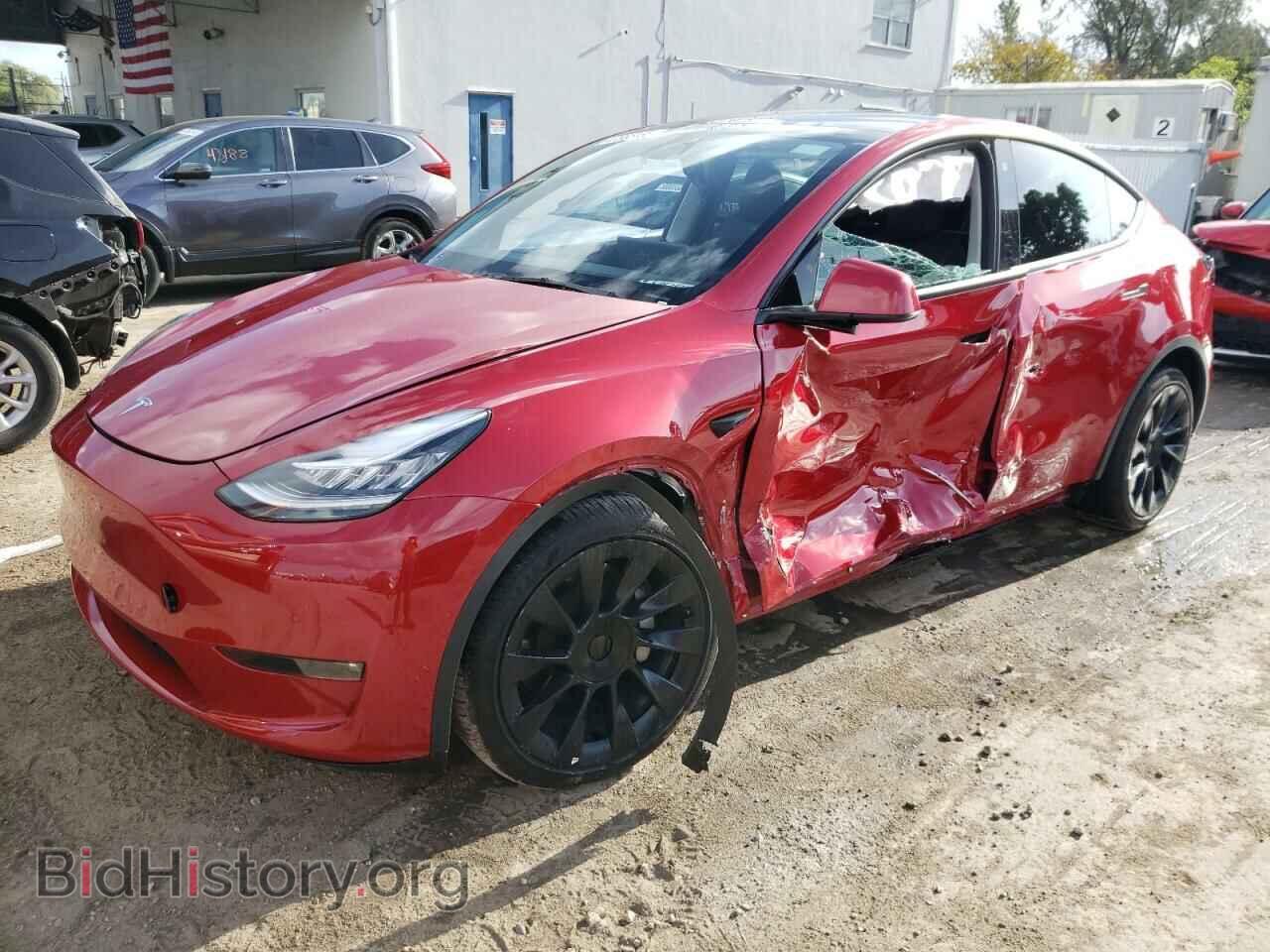 Photo 7SAYGDEE8NF481833 - TESLA MODEL Y 2022