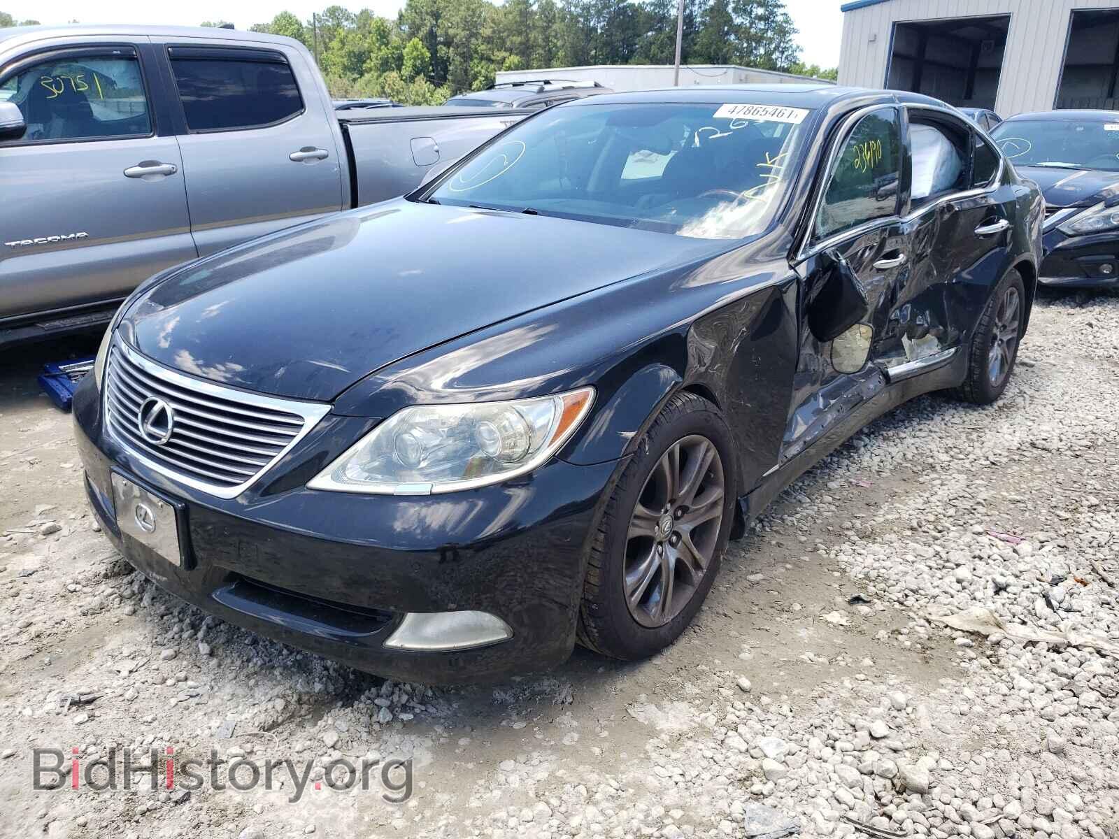 2007 LEXUS LS460 - VIN: JTHBL46F375011265 - Фото 2