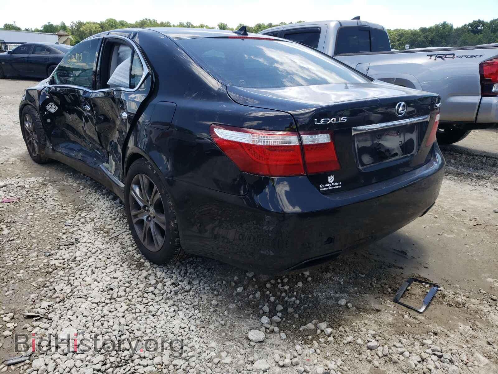 2007 LEXUS LS460 - VIN: JTHBL46F375011265 - Фото 3