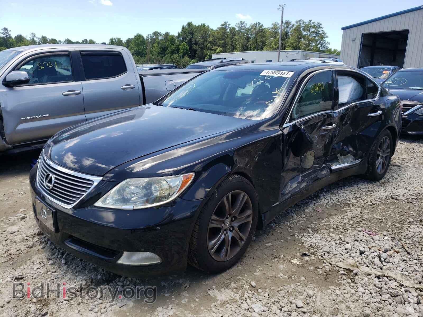 2007 LEXUS LS460 - VIN: JTHBL46F375011265 - Фото 9