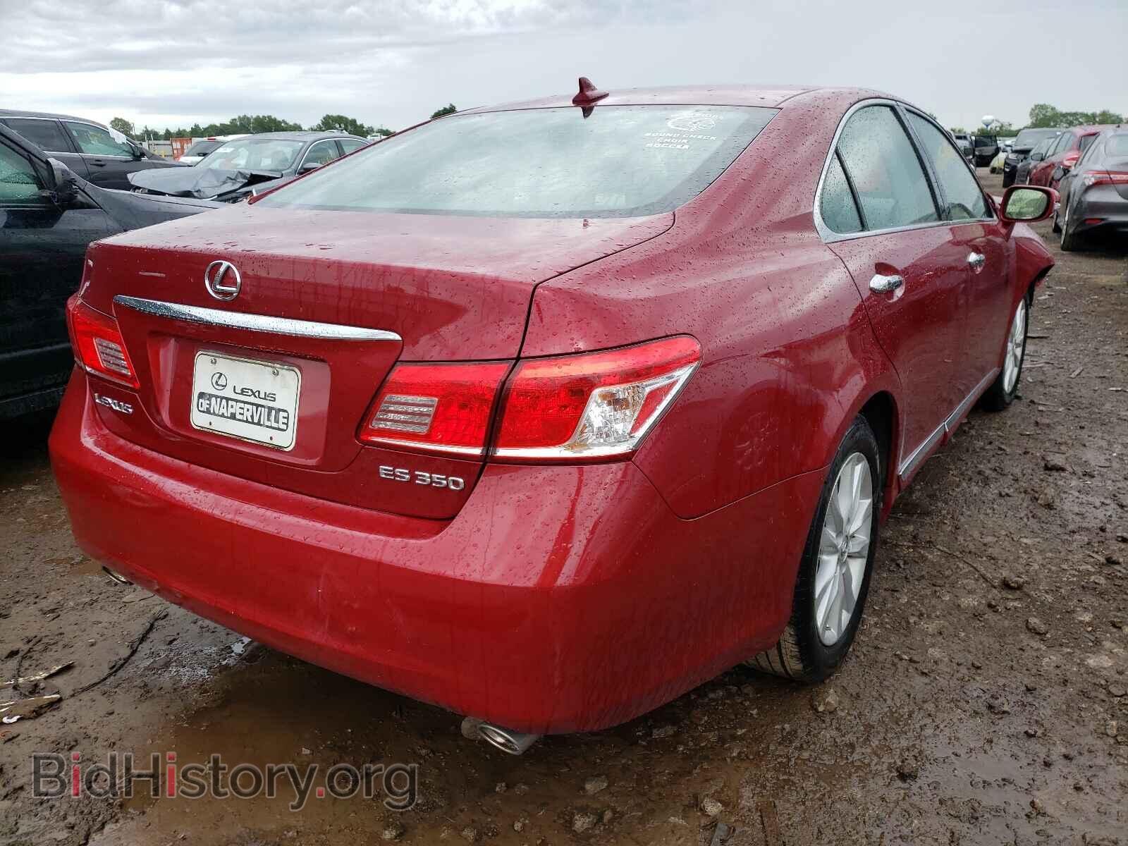 2010 LEXUS ES350 - VIN: JTHBK1EG8A2344291 - Фото 4