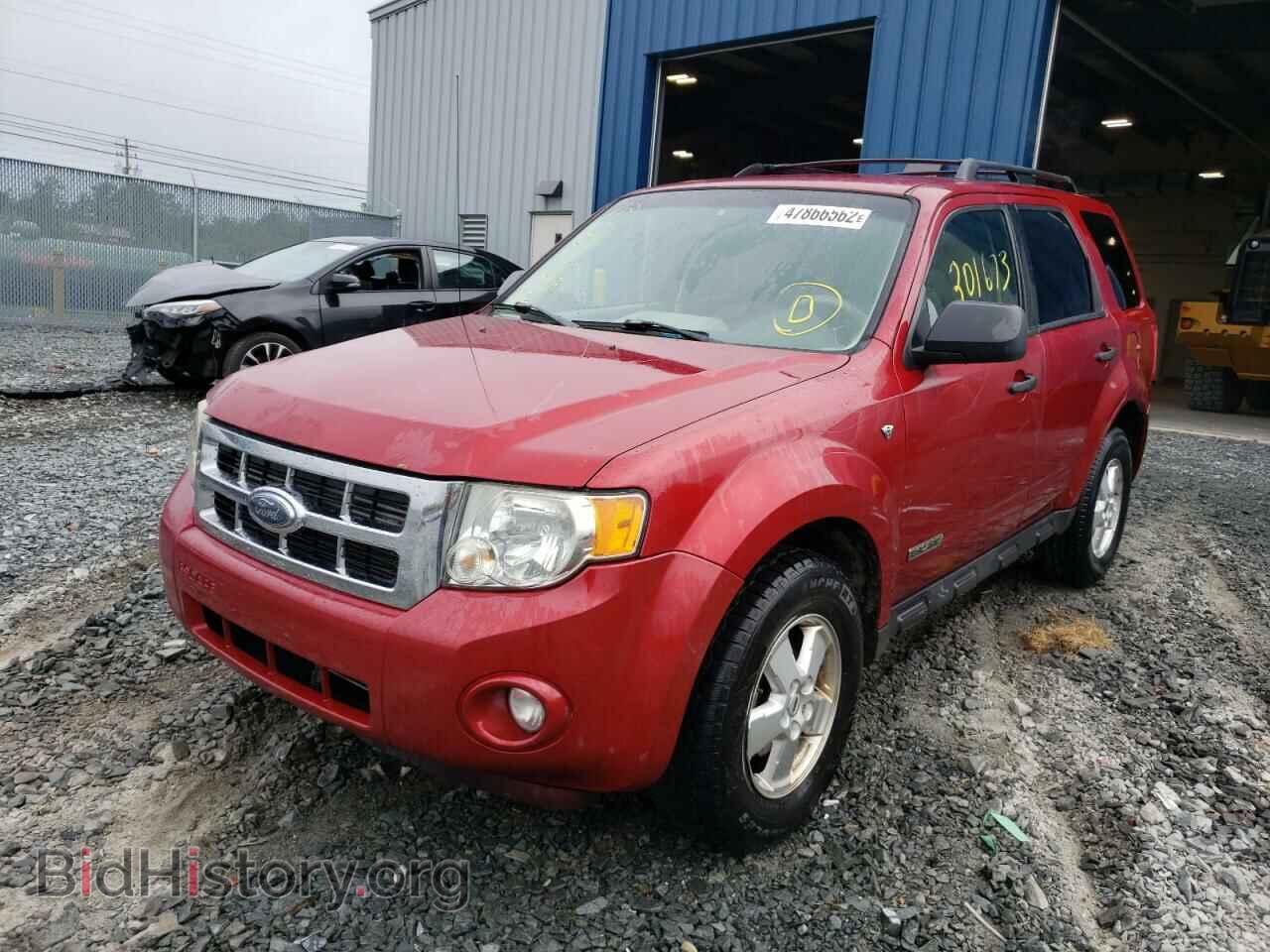 2008 FORD ESCAPE - VIN: 1FMCU93178KD73171 - Фото 2