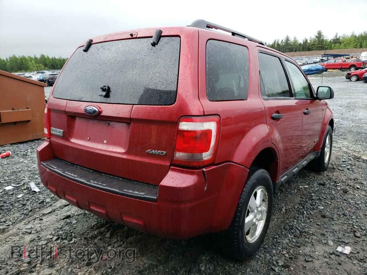 2008 FORD ESCAPE - VIN: 1FMCU93178KD73171 - Фото 4