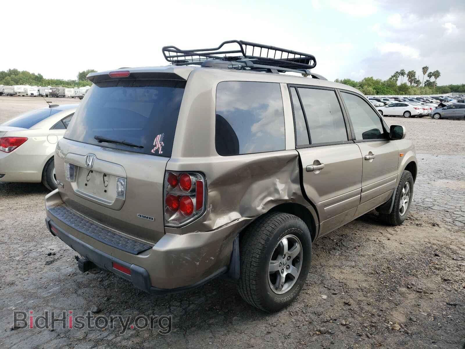 2006 HONDA PILOT - VIN: 2HKYF18586H526119 - Фото 4