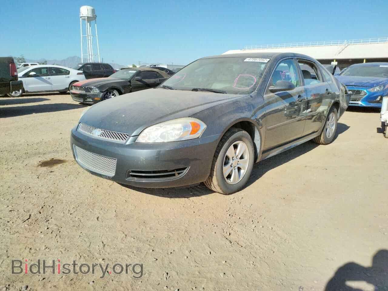 2013 CHEVROLET IMPALA - VIN: 2G1WF5E37D1196417 - Фото 2