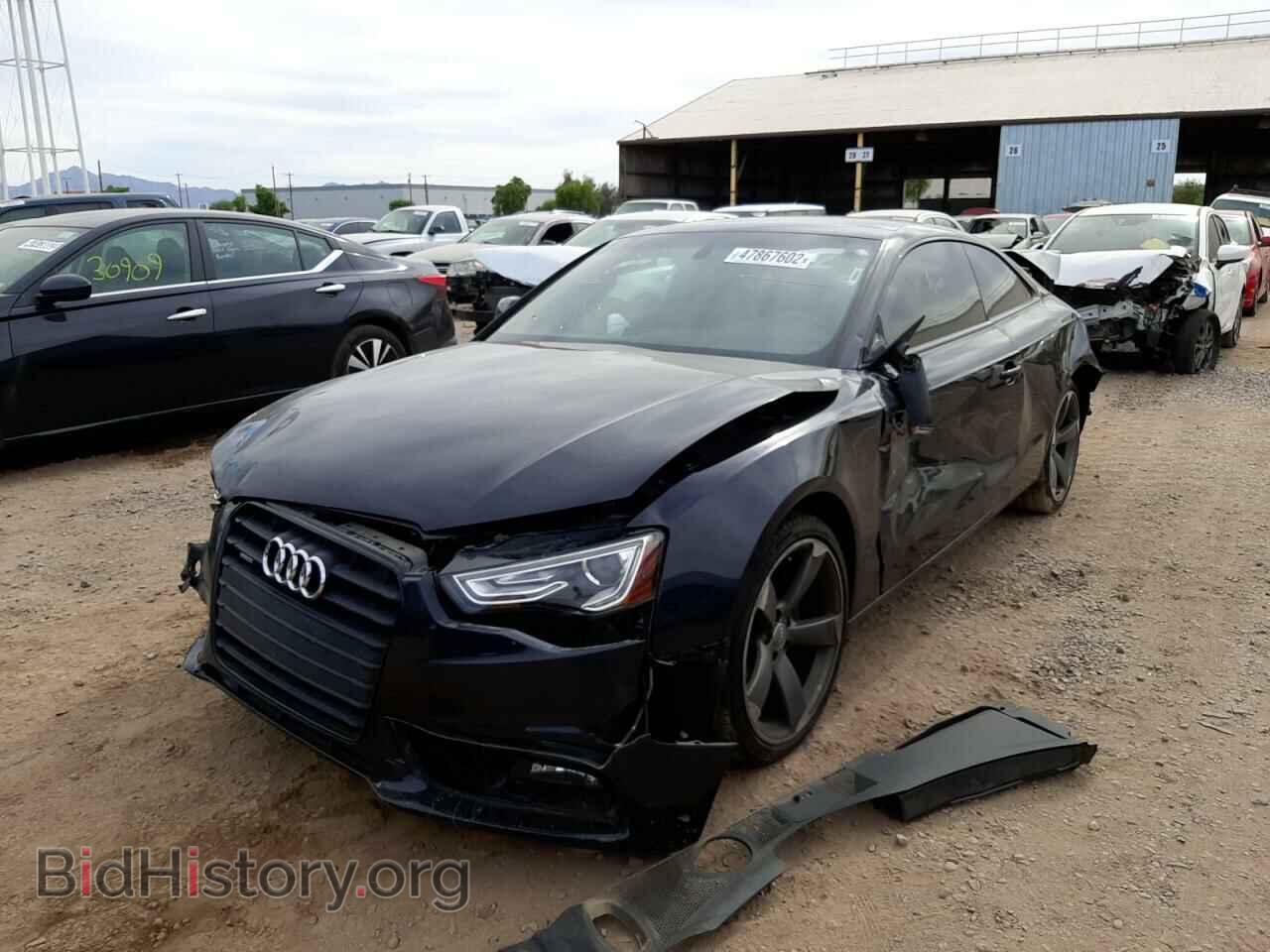 2014 AUDI A5 - VIN: WAULFAFR4EA062653 - Фото 2