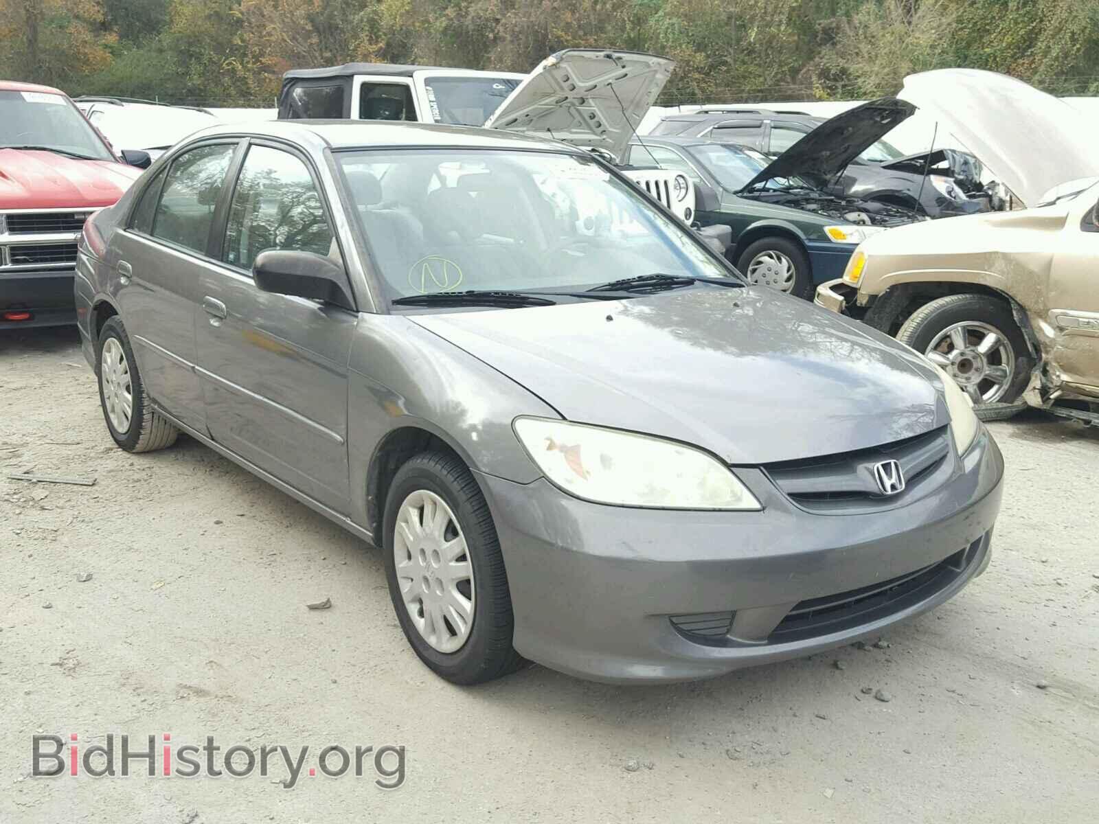 Photo 2HGES16595H510456 - HONDA CIVIC 2005