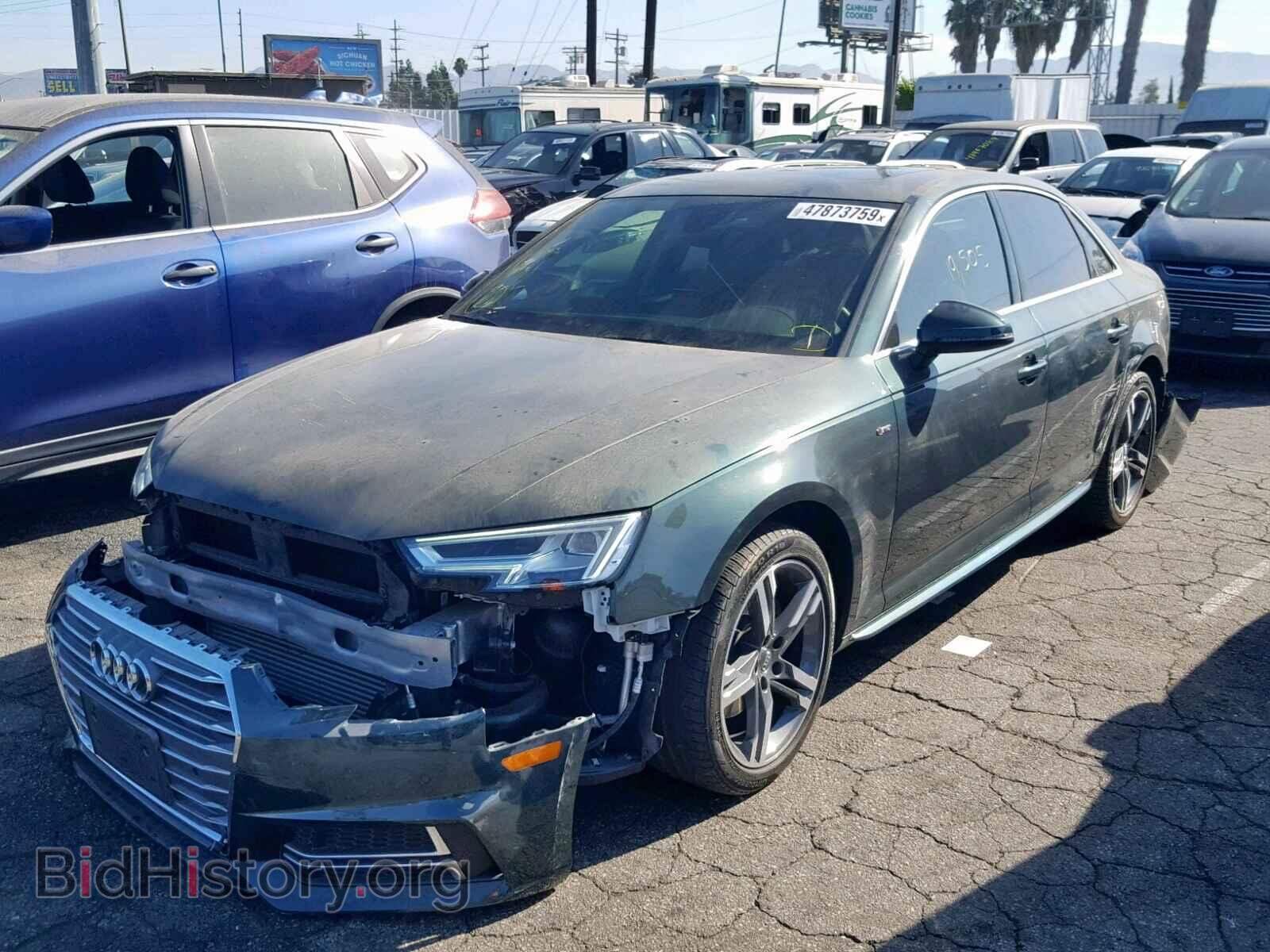 2018 AUDI A4 - VIN: WAULMAF44JA084110 - Photo 2