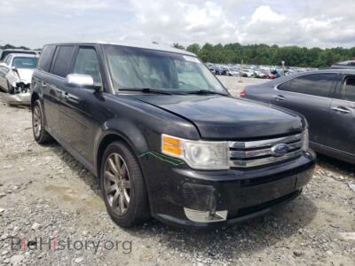 2010 Ford FLEX Flex Limit, black — VIN 2FMGK5DC2ABB29489, Copart