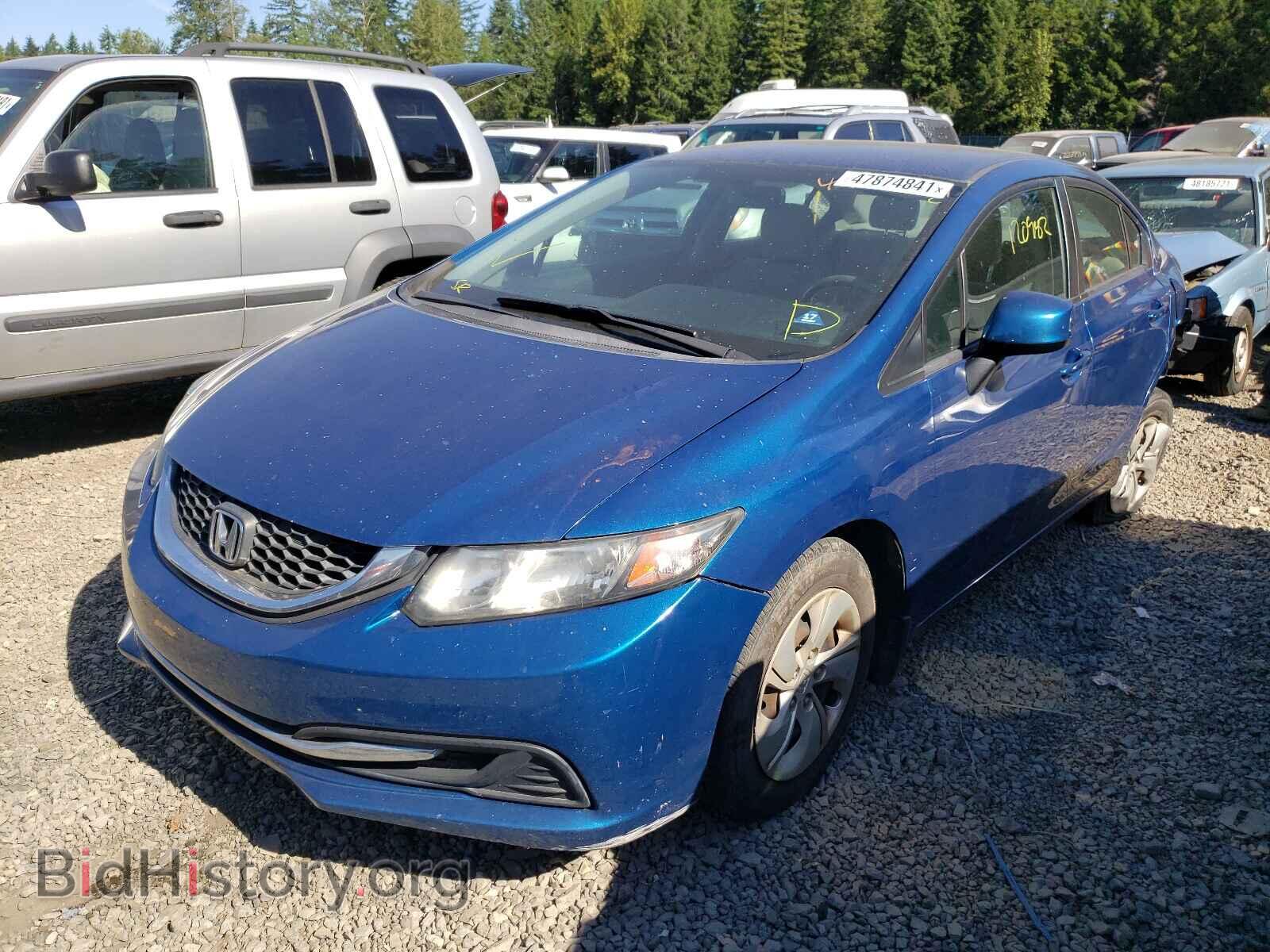 2013 HONDA CIVIC - VIN: 19XFB2F58DE041590 - Фото 2