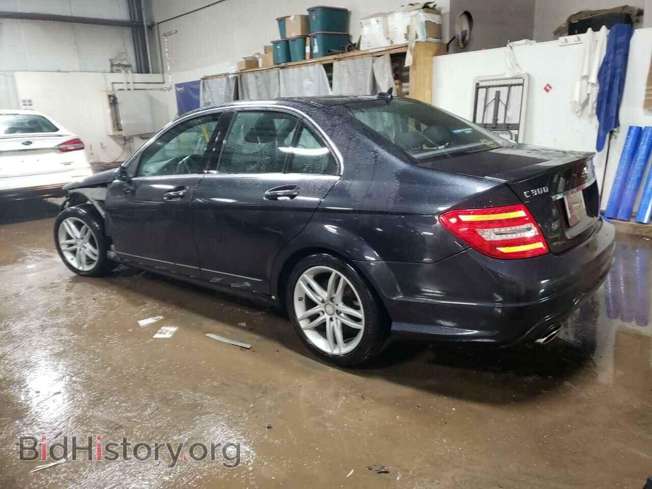 2012 MERCEDES-BENZ C-CLASS - VIN: WDDGF8BB6CR203068 - Фото 2