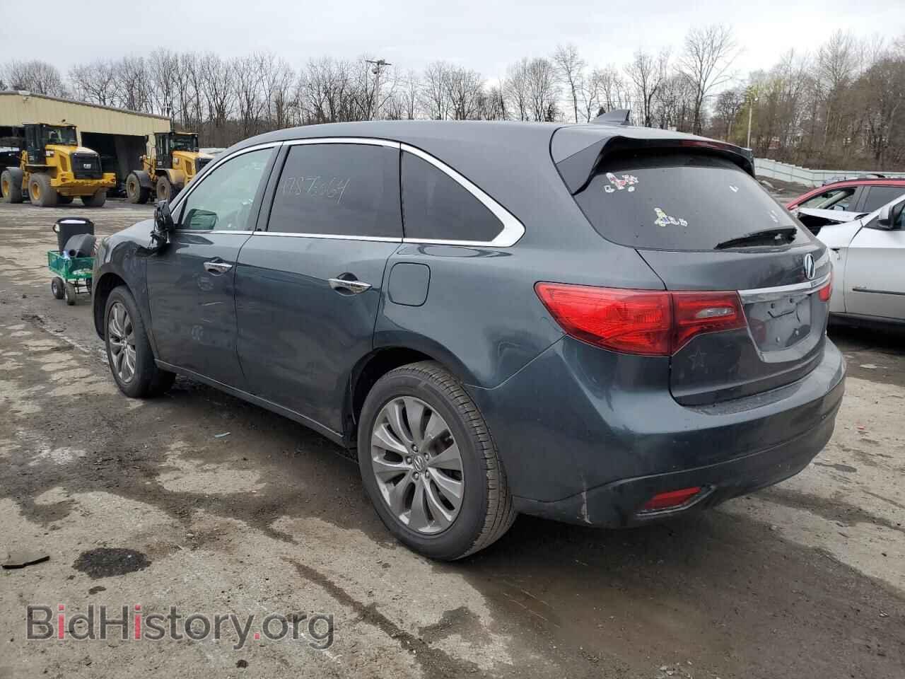 2014 ACURA MDX - VIN: 5FRYD4H42EB014852 - Фото 2