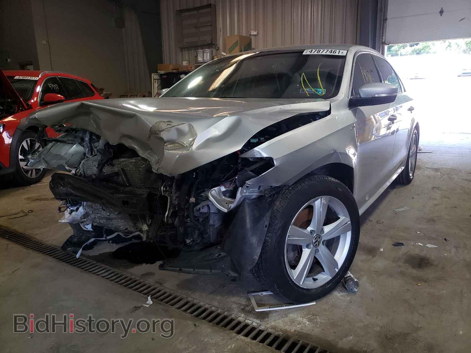 2014 VOLKSWAGEN PASSAT - VIN: 1VWAT7A36EC032712 - Фото 2