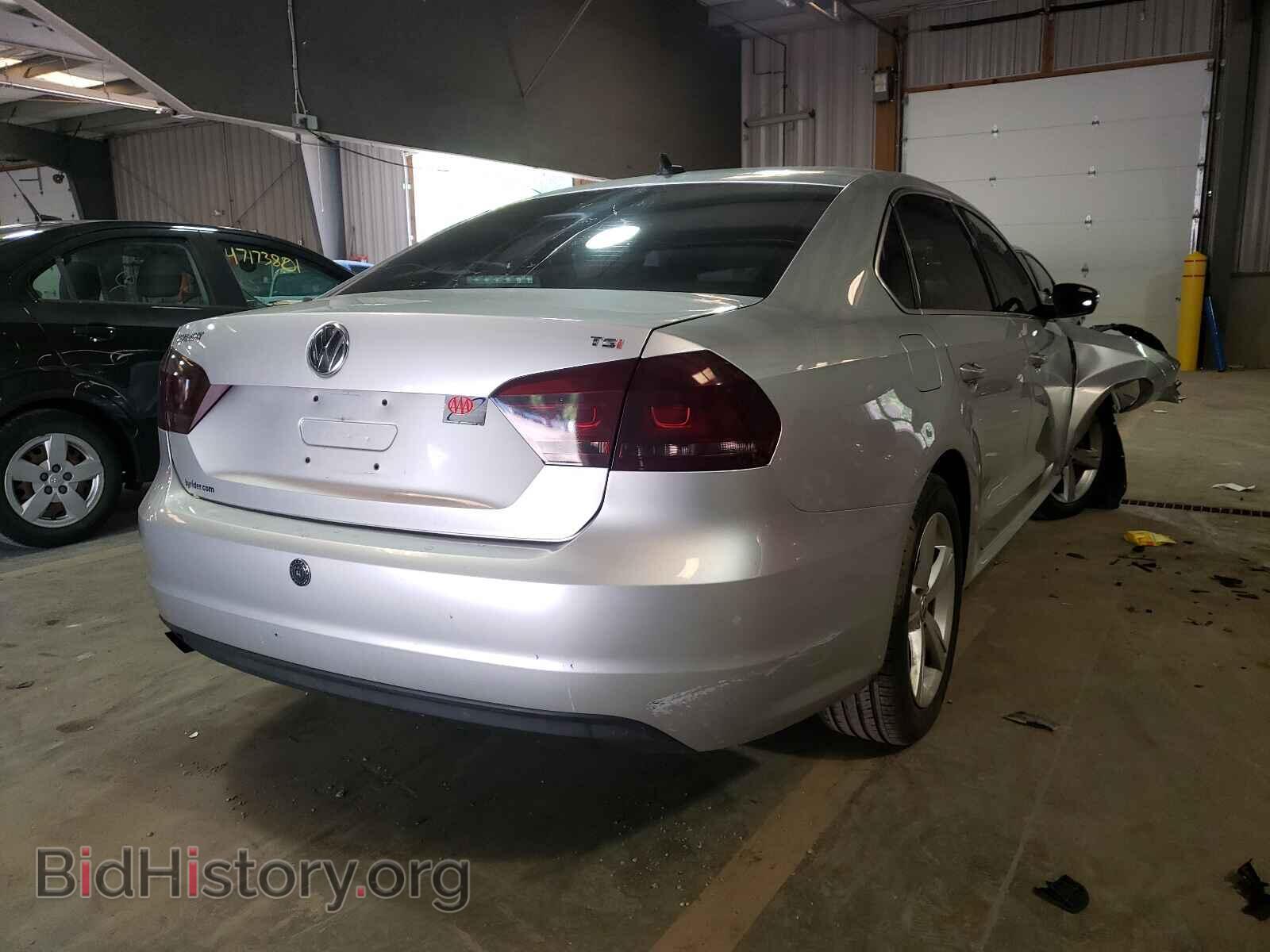2014 VOLKSWAGEN PASSAT - VIN: 1VWAT7A36EC032712 - Фото 4