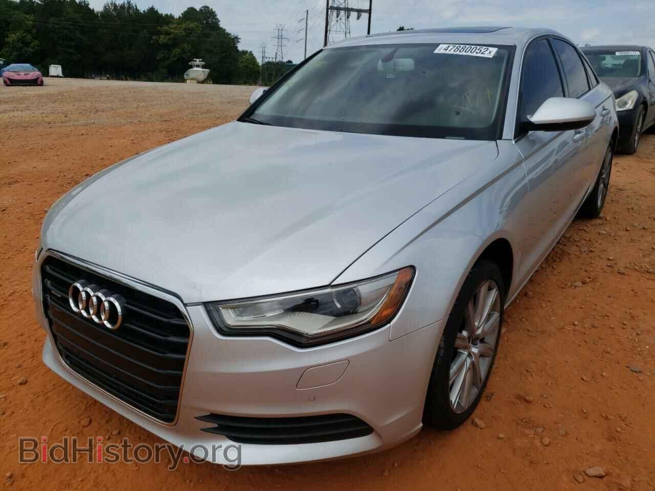 2013 AUDI A6 - VIN: WAUGFAFC3DN003646 - Фото 2