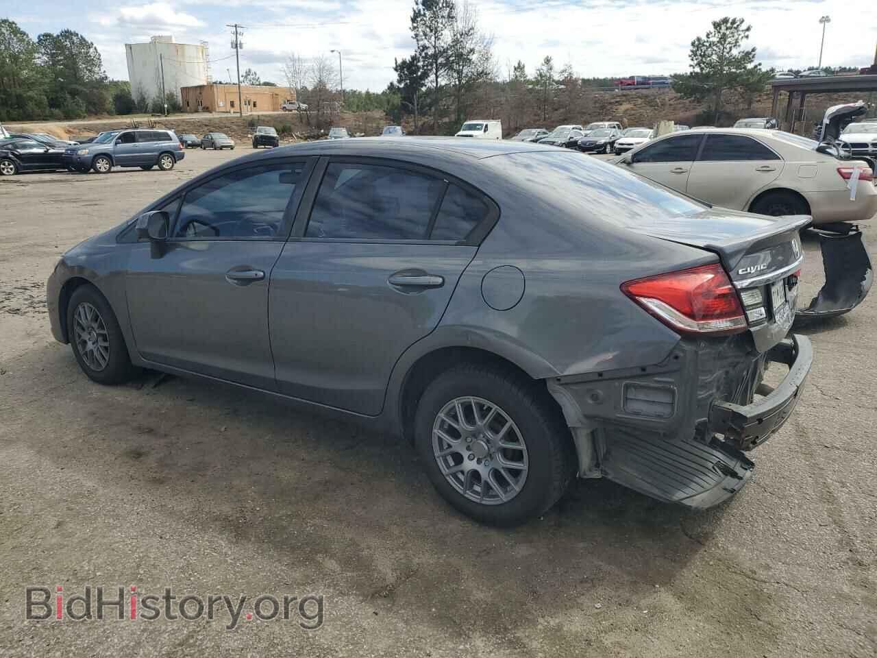 2013 HONDA CIVIC - VIN: 2HGFB2F65DH539857 - Фото 2