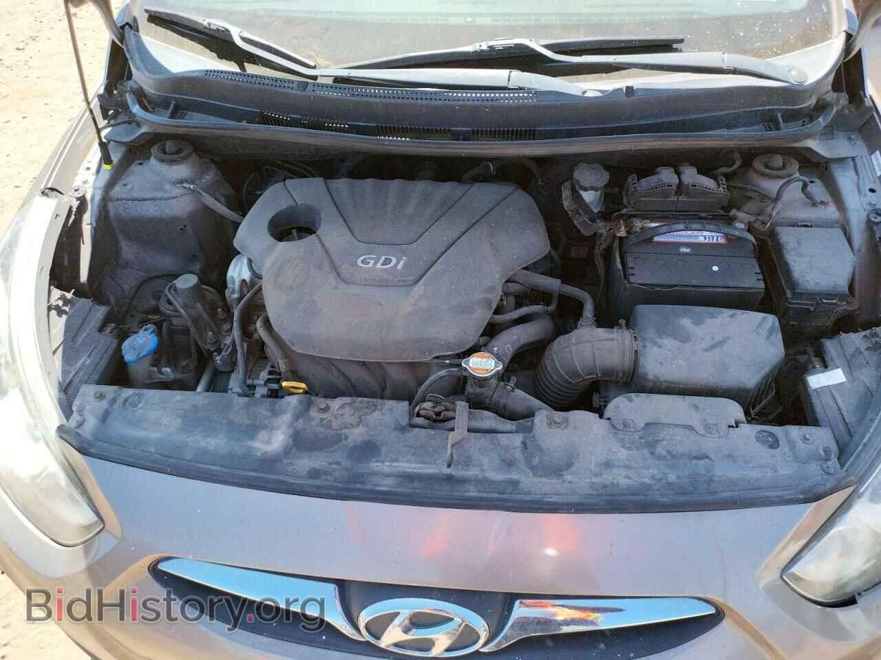 2012 HYUNDAI ACCENT - VIN: KMHCU5AEXCU017664 - Фото 7