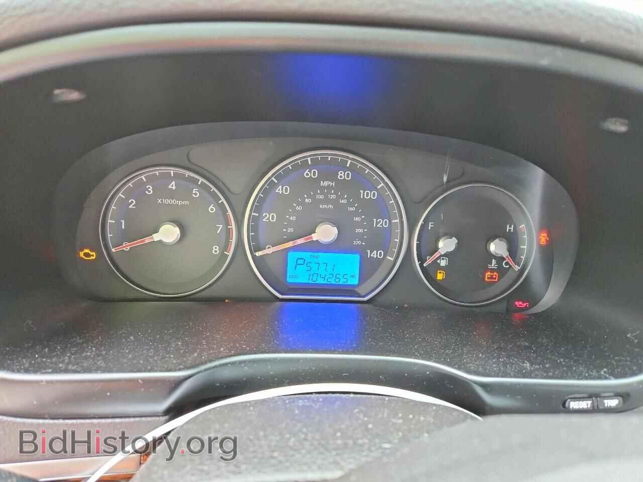 2010 HYUNDAI SANTA FE - VIN: 5NMSGDAB4AH361180 - Фото 9