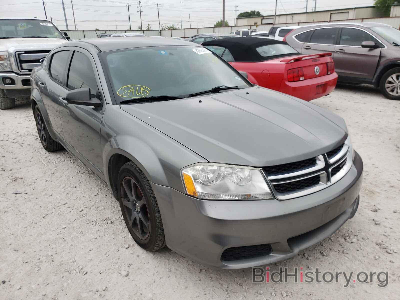 Фотография 1C3CDZAGXCN258880 - DODGE AVENGER 2012